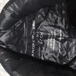 Andrew Marc Long Puffer Jacket Sm.